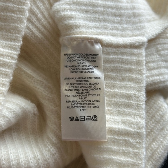 Anthropologie Cream Sleeveless Sweater Top - Picture 7 of 11